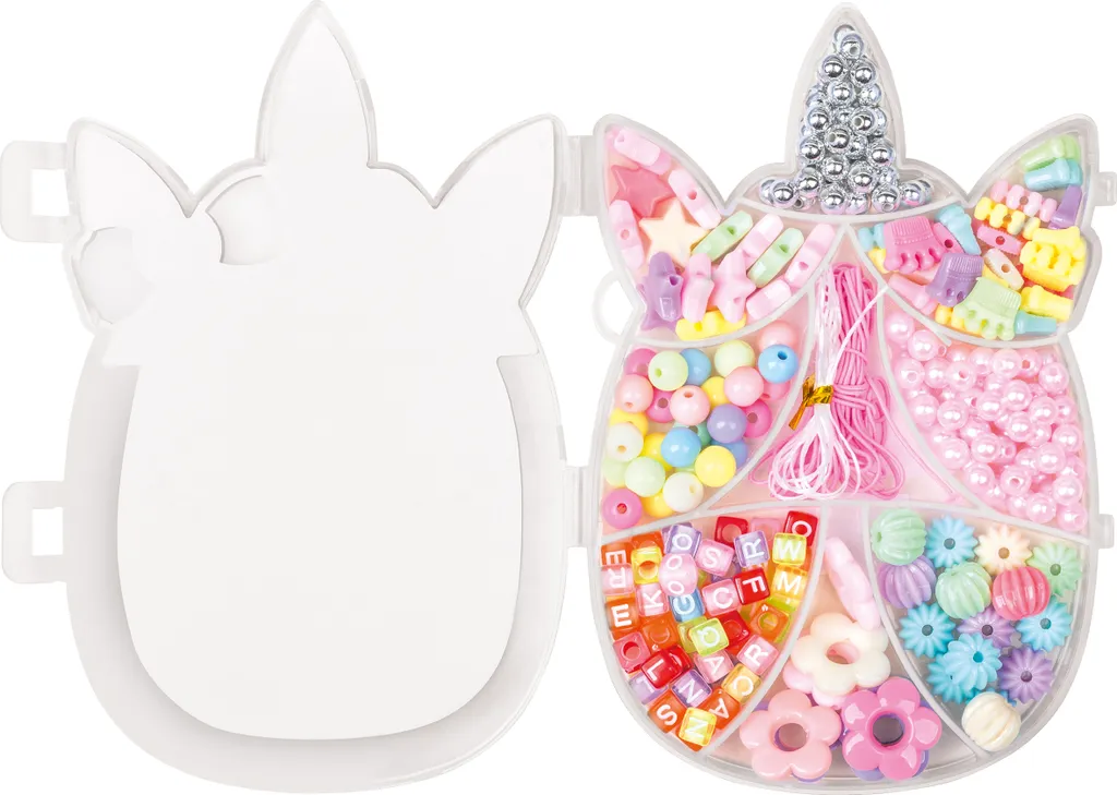 Bijoux enfant sans irritation - Set Unicorn pastel léger et sûr