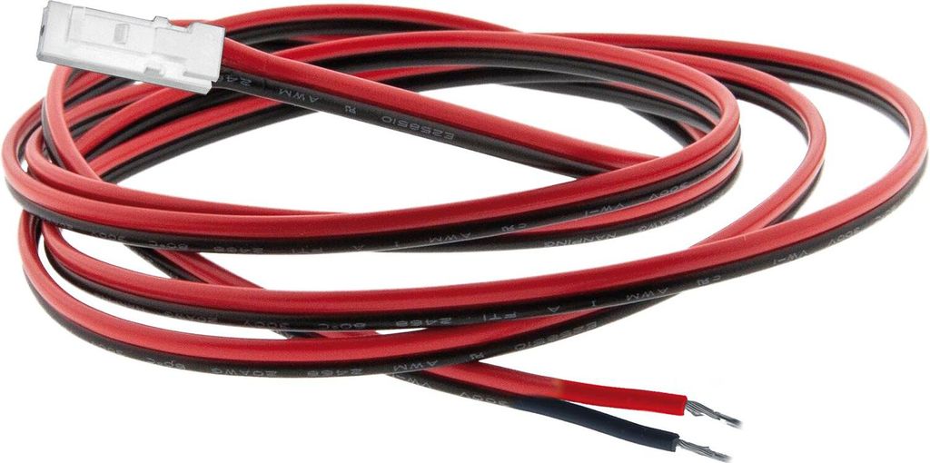 SIRO Anschlussleitung 24 V/DC mit Stecker und verzinnten Enden, Länge 2000mm