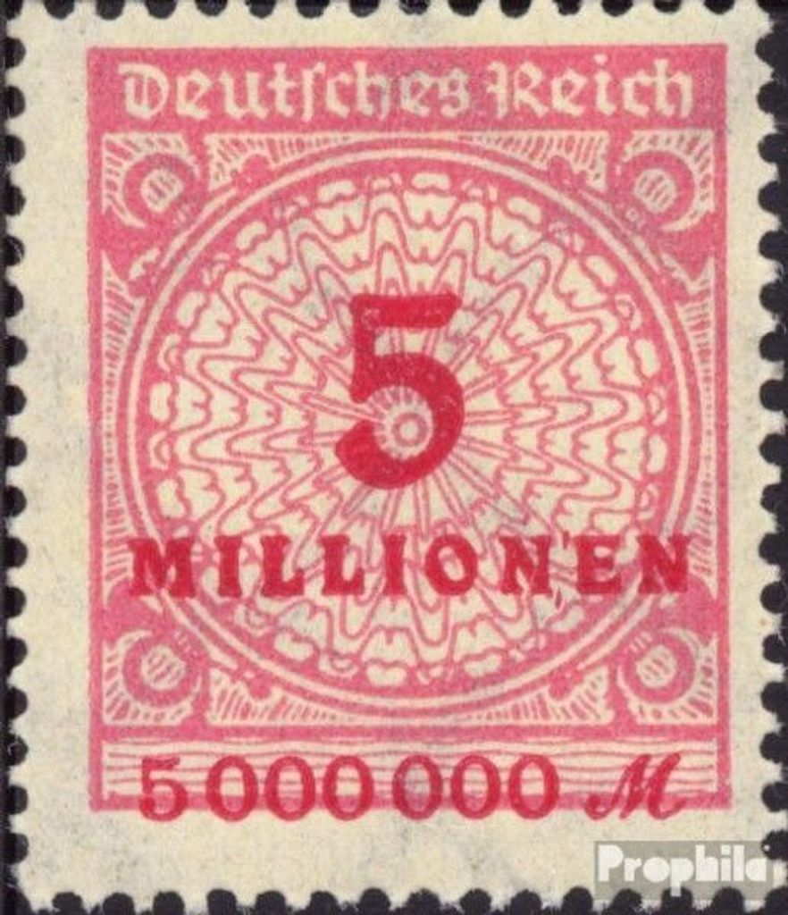Briefmarken Deutsches Reich 1923 Mi 317 gestempelt Hochinflation