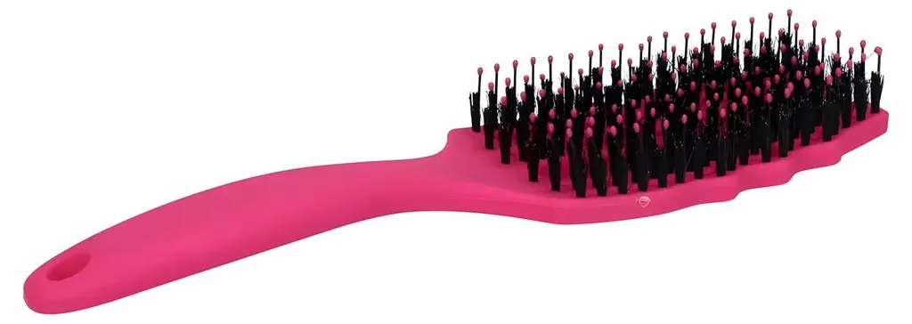 Brosse de Coiffage Wave Brush Black Rosa pour Ondulations et Brillance