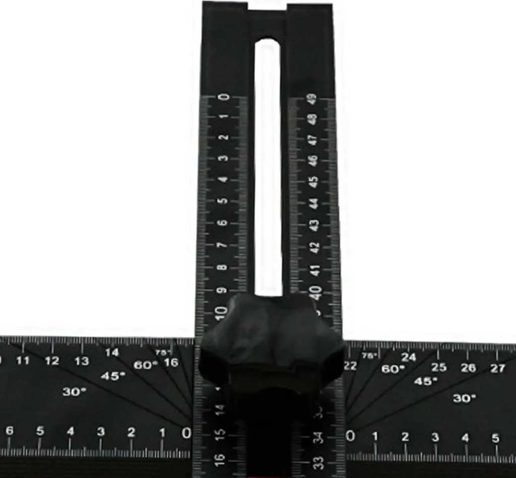 Équerre multi-angles 90°/45° de 54 cm, outil de mesure réglable et précis - 12