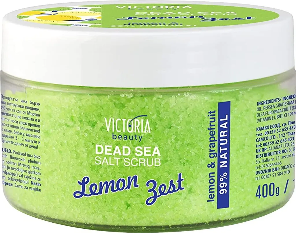 Victoria Beauty Scrub Corpo 400g - Sali Mar Morto Anti-Cellulite
