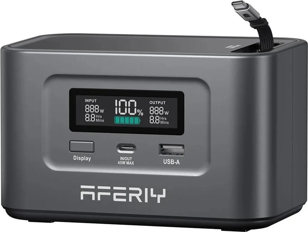 Station de charge pour camping et voyage AFERIY Nano100 multi-appareils