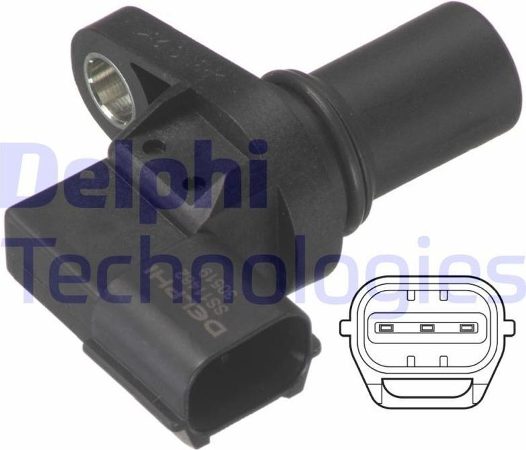 DELPHI Nockenwelleposition Sensor für MAZDA 3 (BK) Nockenwellen SS11462
