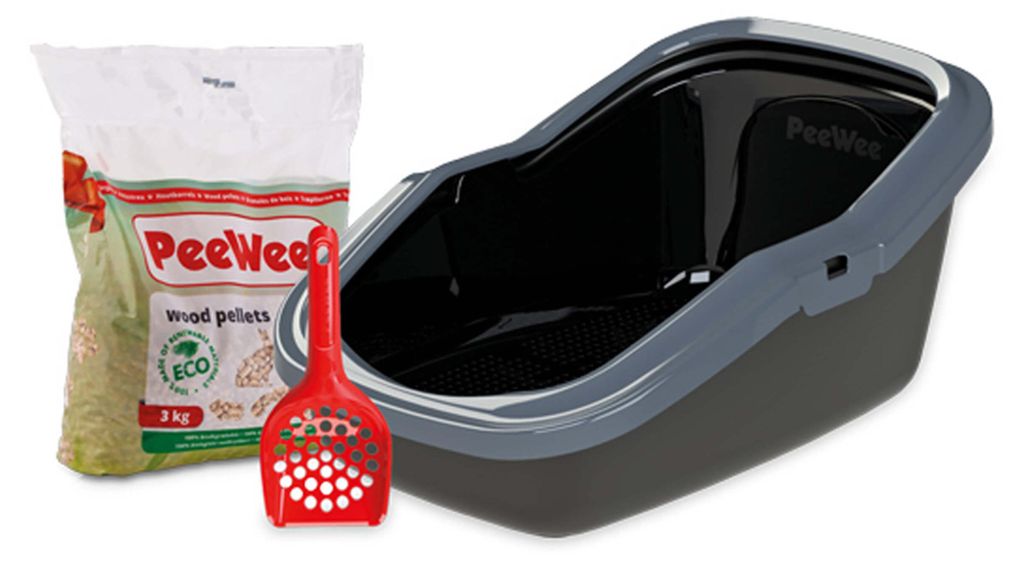Vaschetta aperta PeeWee EcoMinor + 3 kg di pellet di legno Immagine del prodotto 