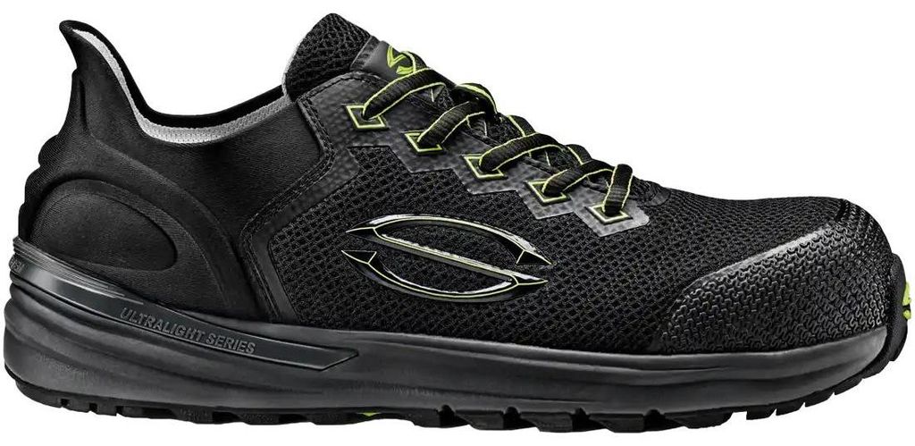 Sir Safety BIKE Arbeitsschuh Herren S1PS metallfrei mit Verbundzwischensohle schwarz, 38, Schwarz