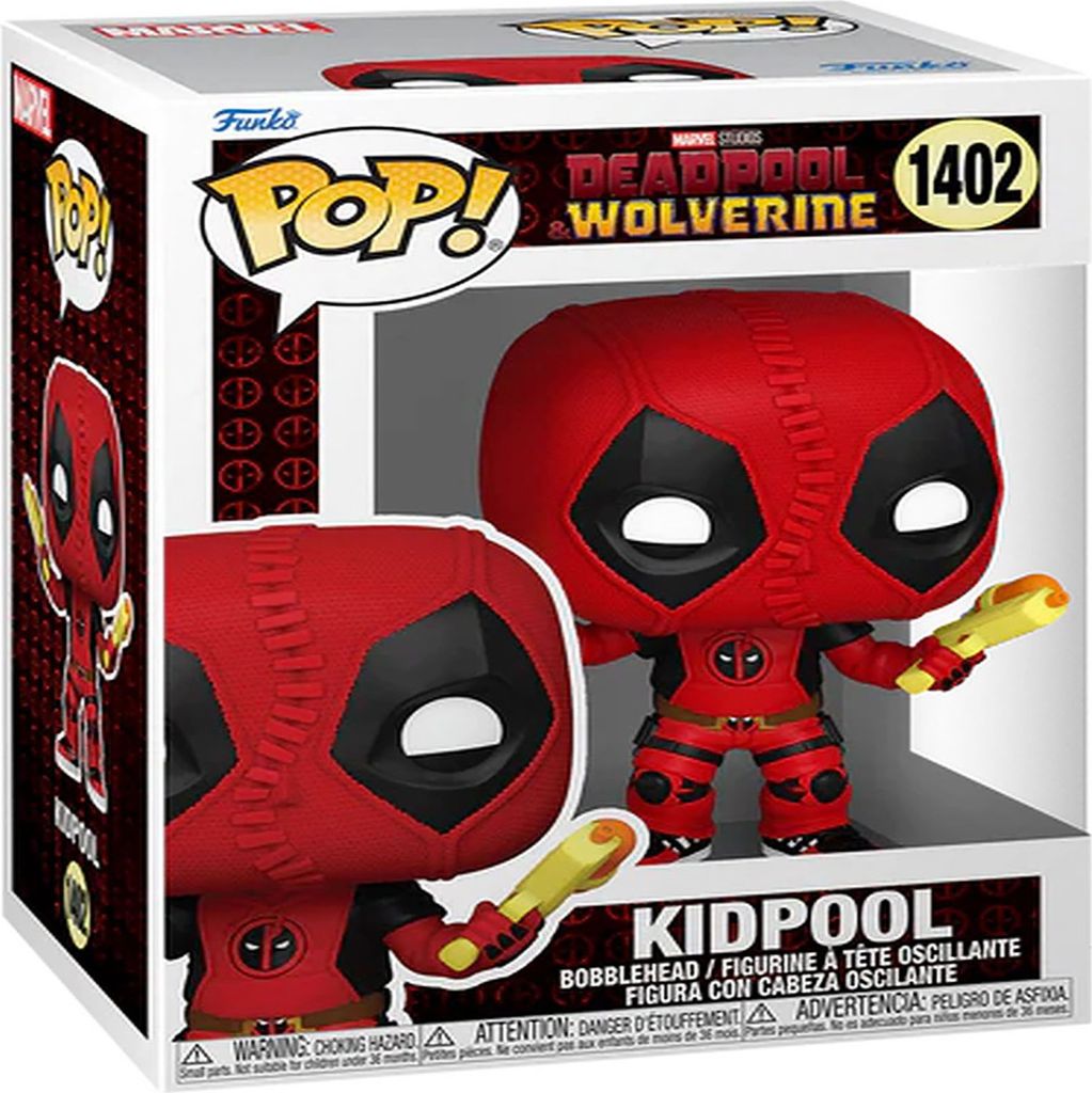 Marvel Deadpool Wolverine - Kidpool 1402 - Funko Pop! Vinyl Produktbild 