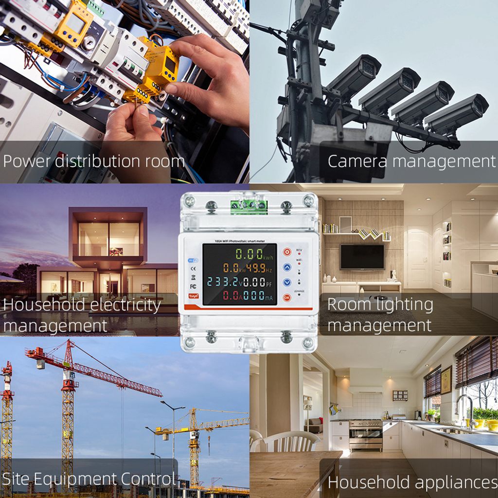 Tuya WiFi Leistungsschalter, bidirektionale Messung, Produktbild 12
