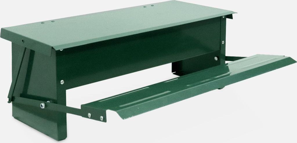 sweeek - Futtertrog für Hühner, automatisch, 5kg - Grün
