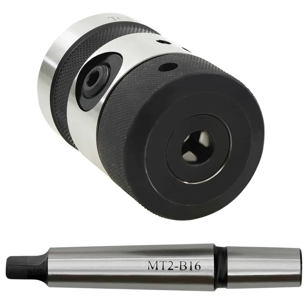Mandrin B16 avec Tige MT2 : Finissez vos Filetages M2-M13 avec Soin