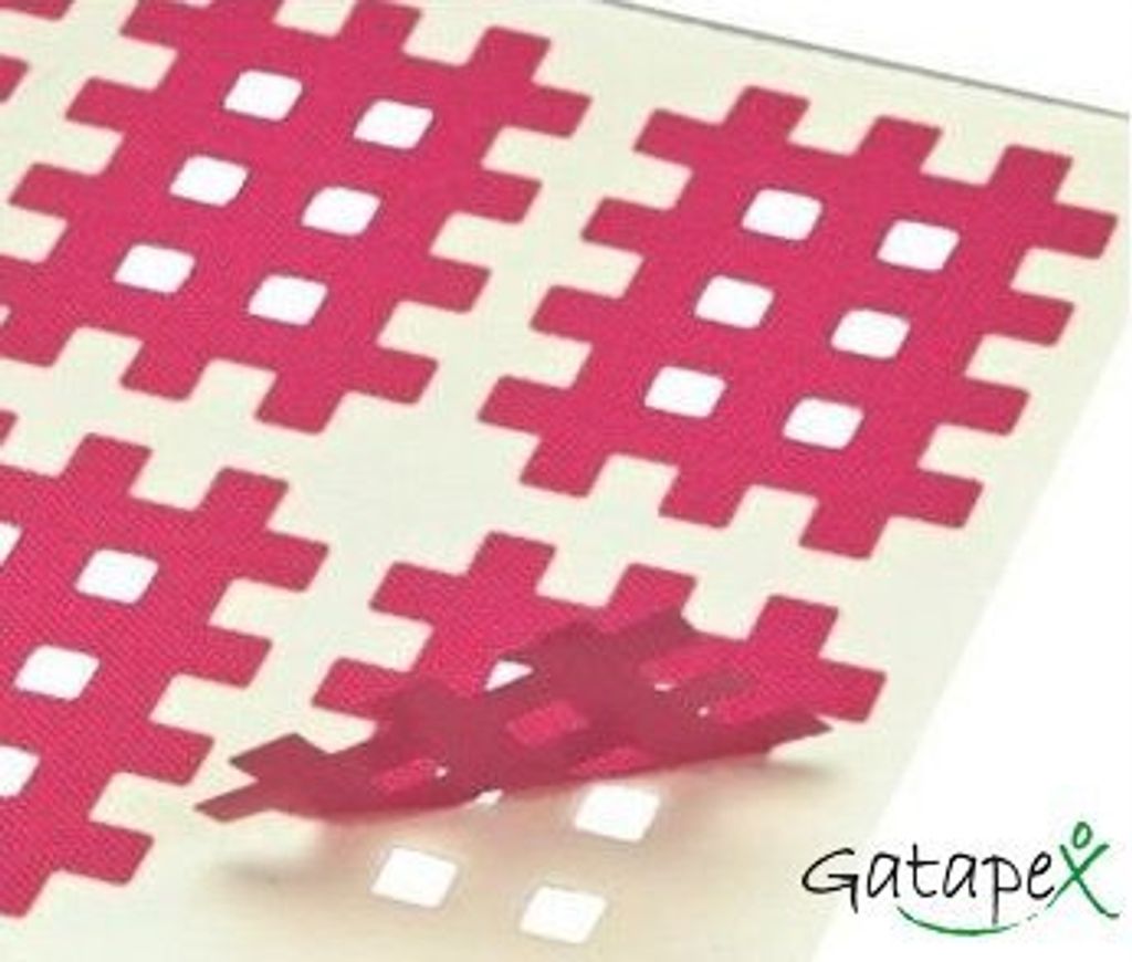 Gatapex Akupunkturpflaster pink (160 Gittertapes, 2,1 cm x 2,7 cm)