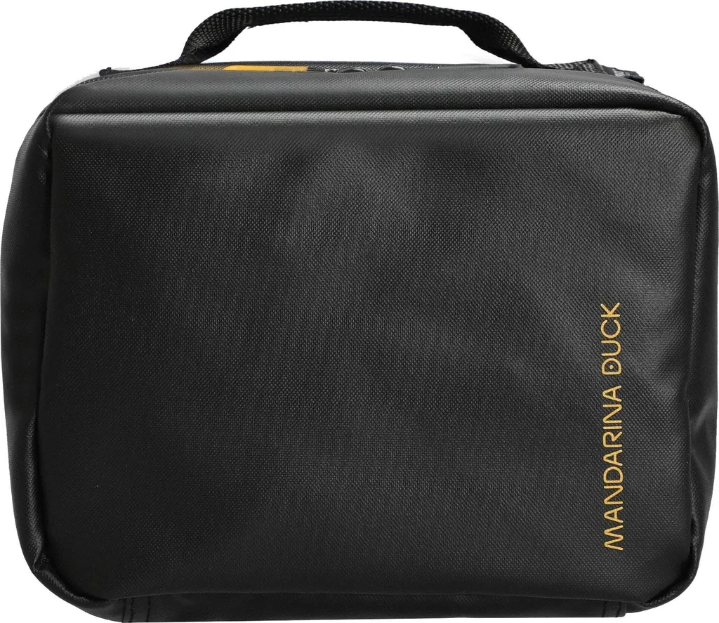 Beauty Case Mandarina Duck Eco Coated 21,5cm Nero - Accessorio Business