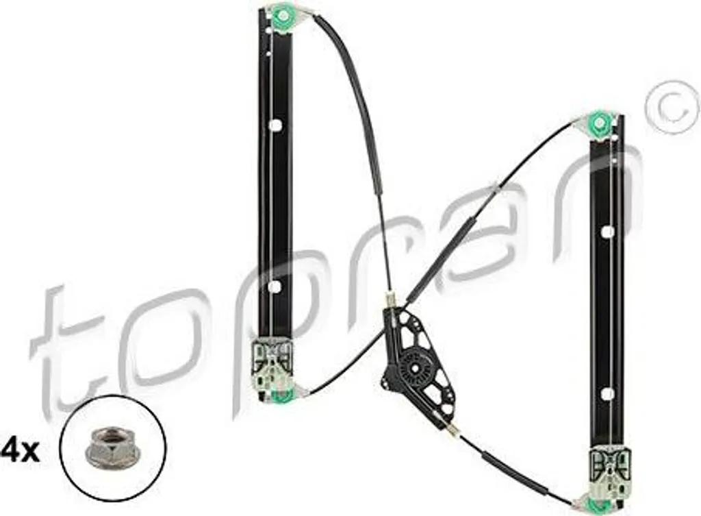 Mécanisme de lève-vitre électrique pour Octavia - Qualité OE 5E0837462A