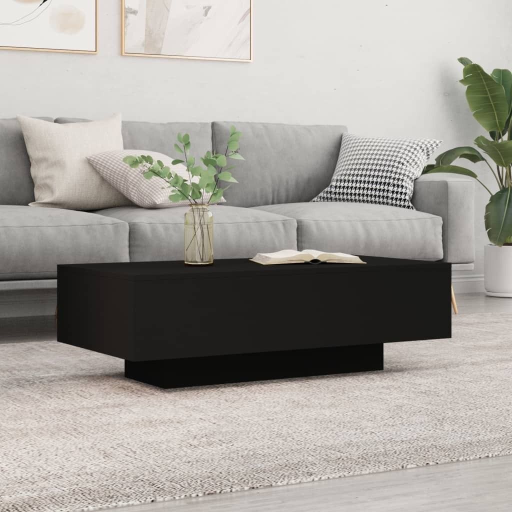 Möbel Couchtisch Schwarz 100x49,5x31 cm Holzwerkstoff - Produktbild 