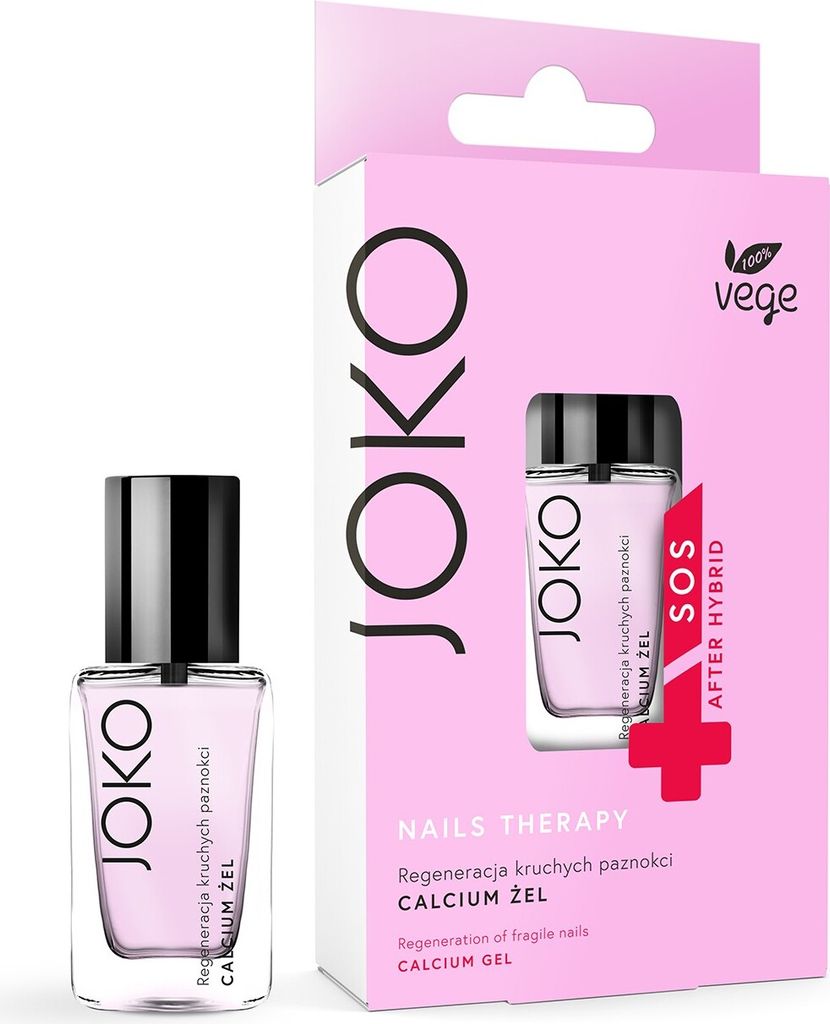 JOKO Nails Therapy Calcium-Gel für brüchige Nägel 11ml