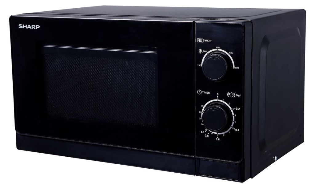 Micro-ondes solo 20l 800w noir - Sharp - R200BKW - Image du produit 