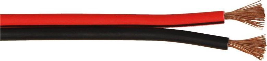 Lautsprecherkabel 10m-Ring, 2x2,5mm, schwarz/rot Produktbild 8