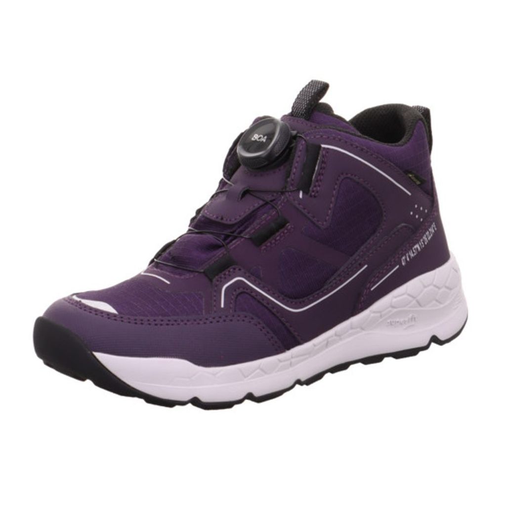 Superfit Kinder Sneaker Halbschuh Boa lila EUR 40
