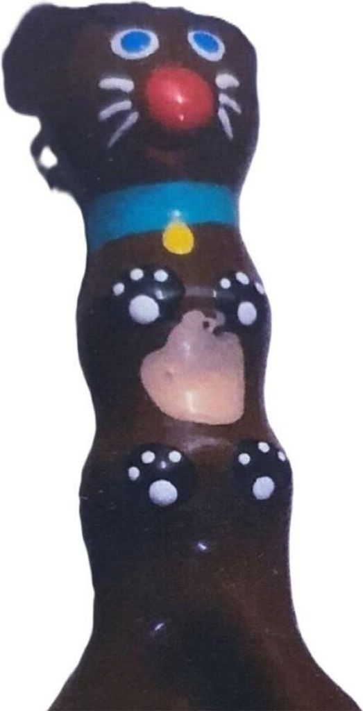Condomerie - Handbemalte Neuheitskondome Brauner Dackel Xl