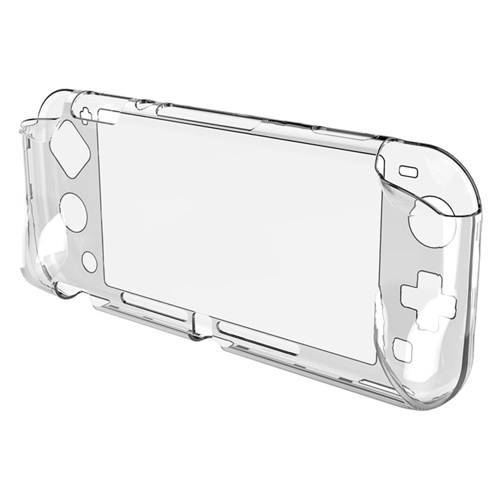 SDTEK Schutzhülle für Nintendo Switch Lite [KARBON] Hülle Case Cover Schwarz