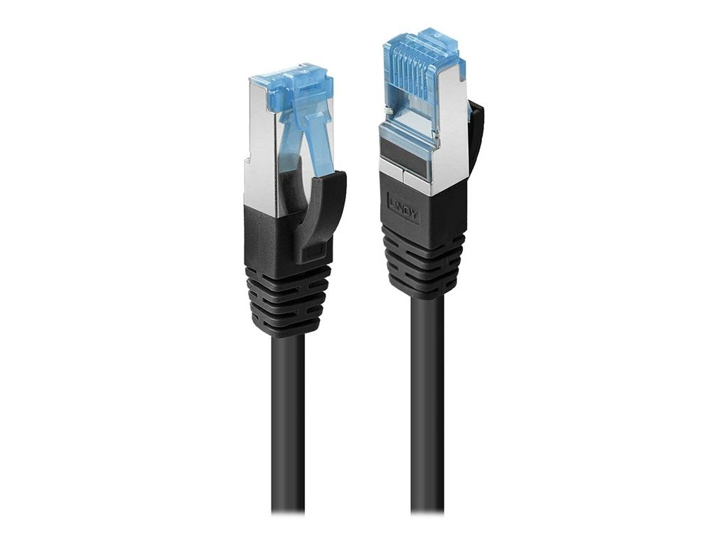 LINDY Patchkabel Cat6A S/FTP PIMF TPE schwarz 3.00m