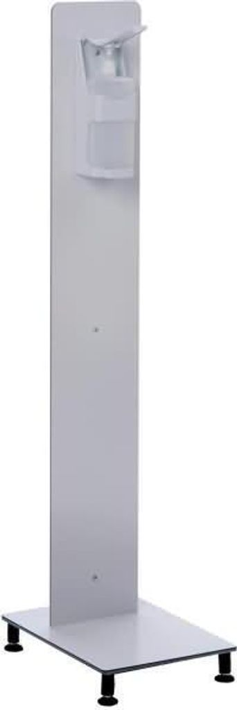 Desinfektionsspender Bond Outdoor 2 Aluminium weiß