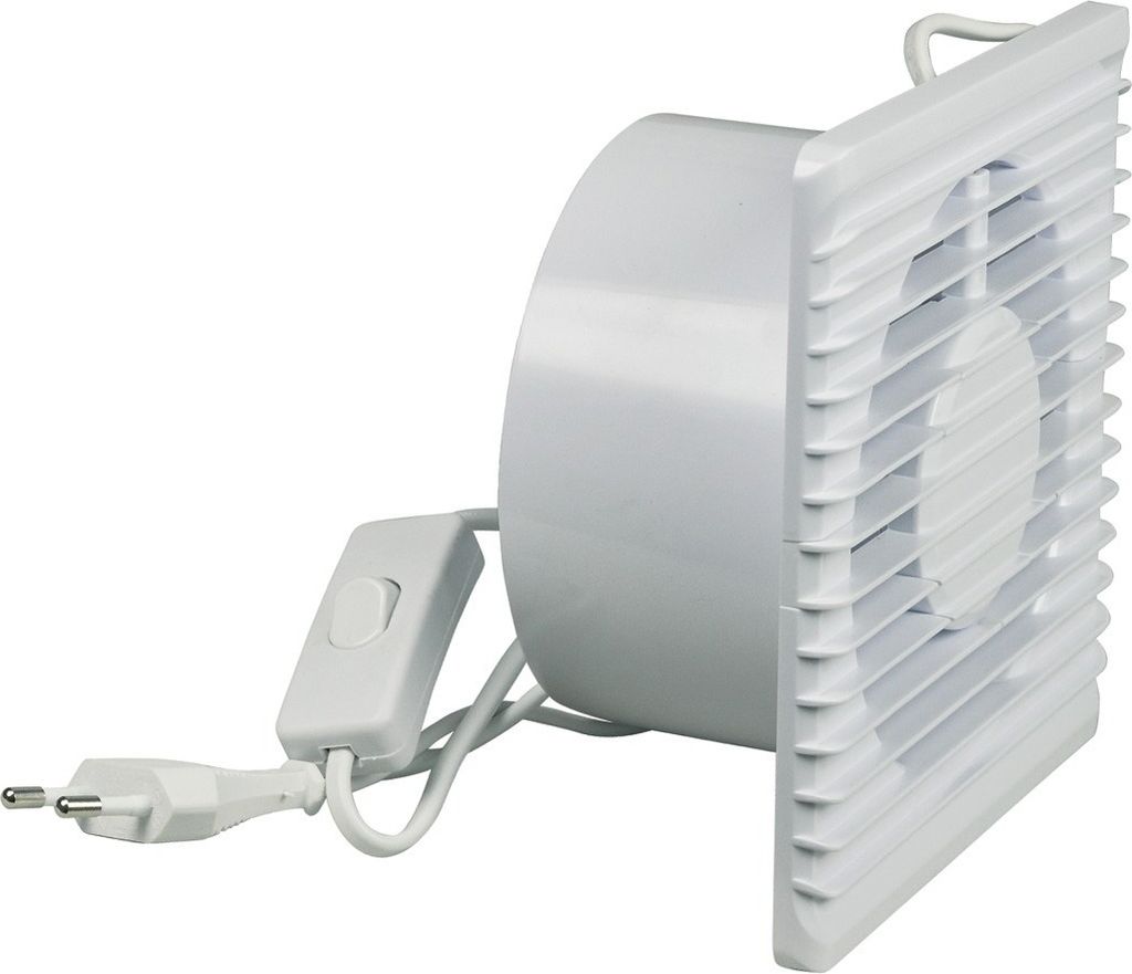 easyPART passend für 10031633 EUROPART Wohnraumventilator Ventilator easyPART 1000030579-000 Abluftventilator Lüfter 125erR Wandlüfter mit Netzs...