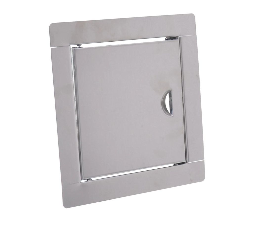 Revisionstür Edelstahl Revisionsklappe Revision Wartungstür Schnappverschluß 60x60cm