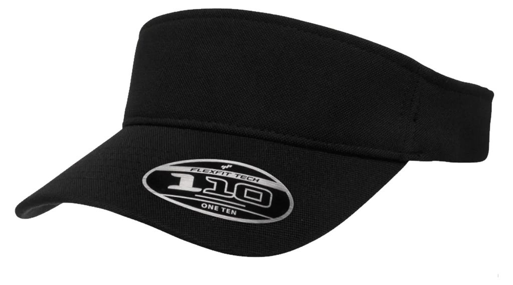 Flexfit - Herren/Damen Uni Schild "110" TN1378 (Einheitsgröße) (Schwarz)