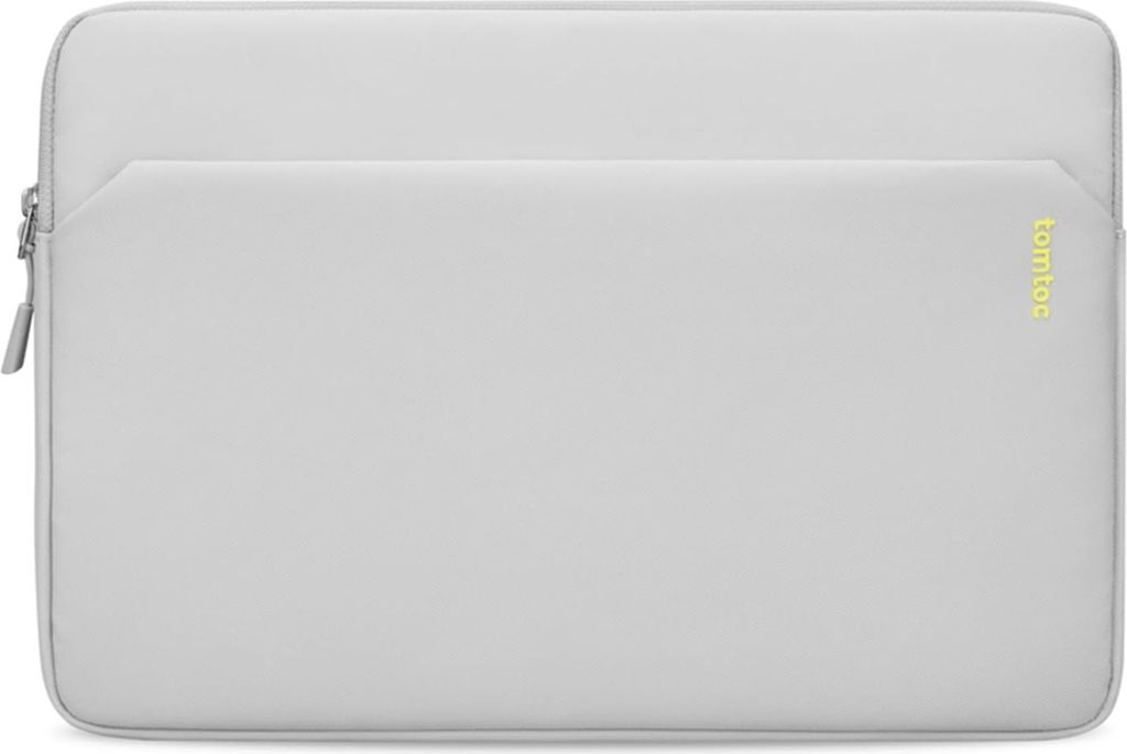 TomToc Light-A18 Hülle für Laptop 15 Zoll Hellgrau