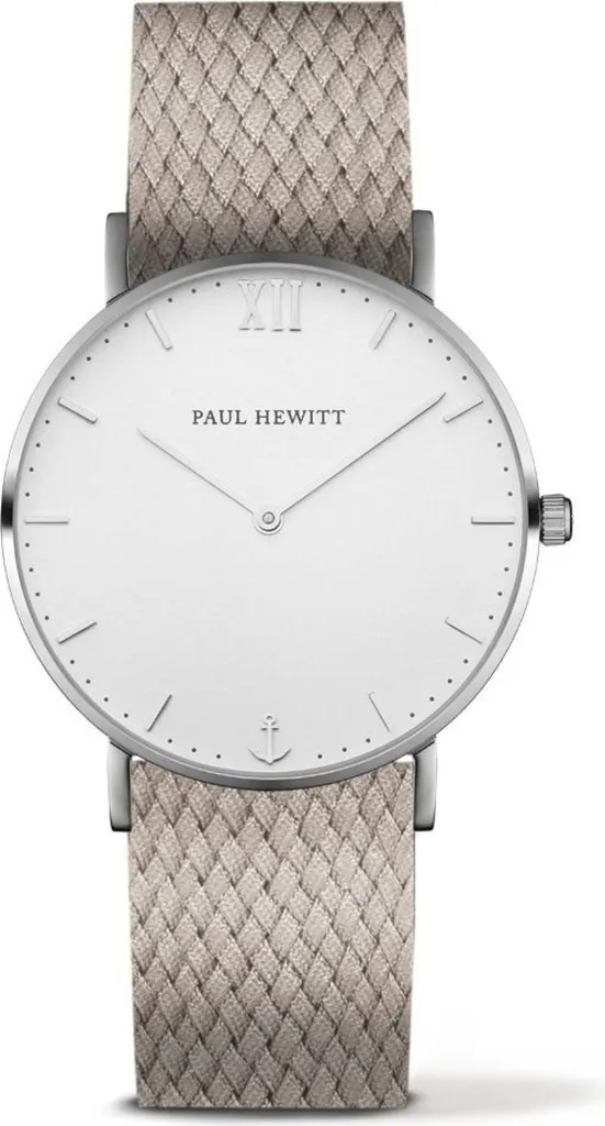 Orologio Paul Hewitt Sailor Line PH-SA-S-ST-W-25S | Acciaio e Nylon Grigio - 1