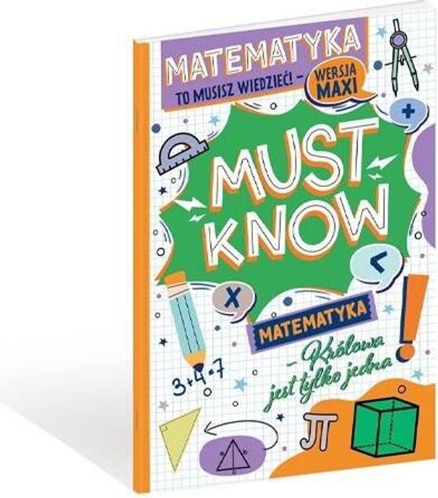 Książeczka Must Know Matematyka dla dzieci A4