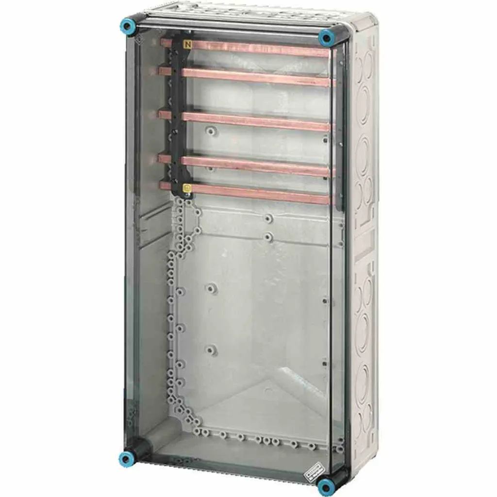 Boîtier étanche IP65 pour jeux de barres 250A avec châssis Kst