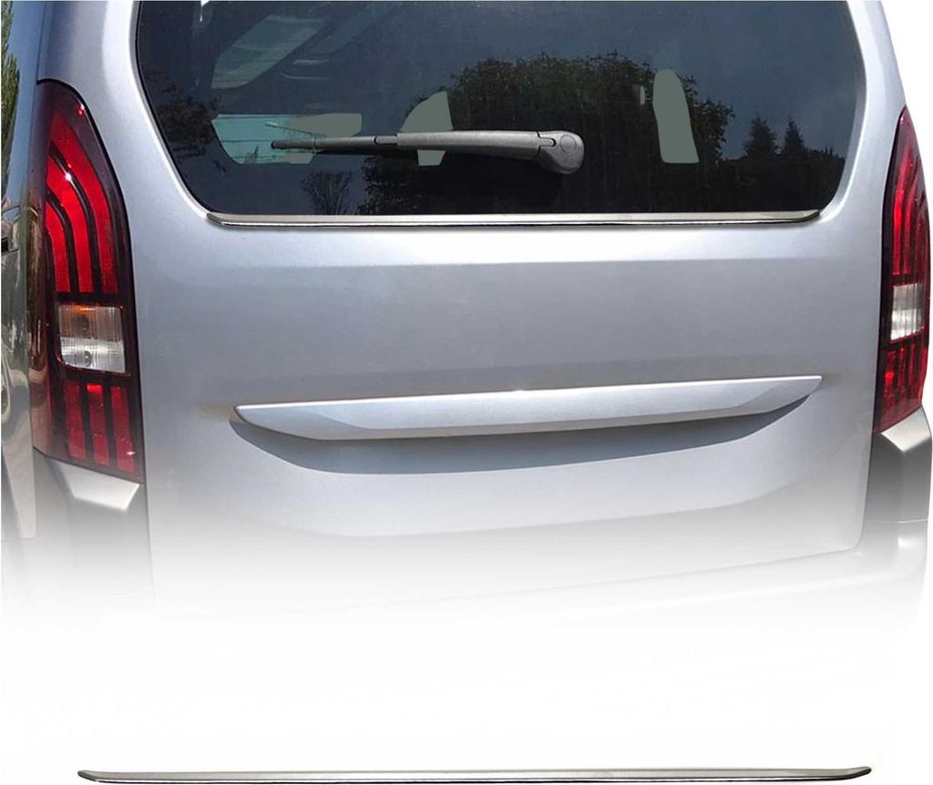 Moulure de Pare-chcos Arrière pour Peugeot Rifter 2018-2025 Image du produit 