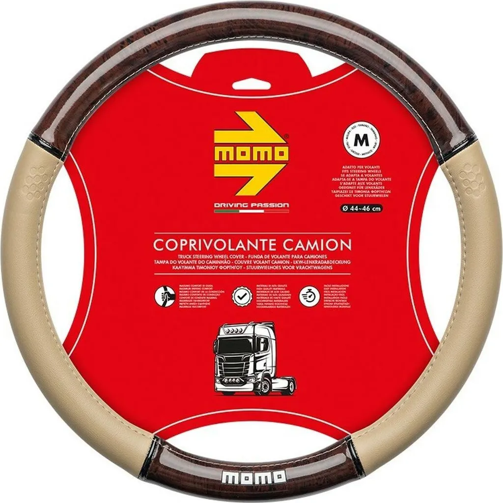 Coprivolante MOMO MOMLSWCTLXBEW Beige 44-46 cm | Camion e Furgoni XL