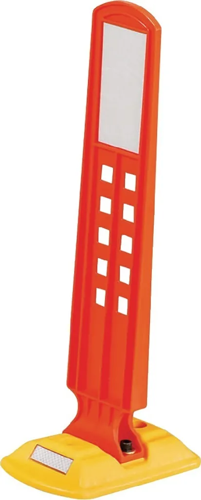 Panneau de signalisation TPU flexible : fini les bornes cassées au sol
