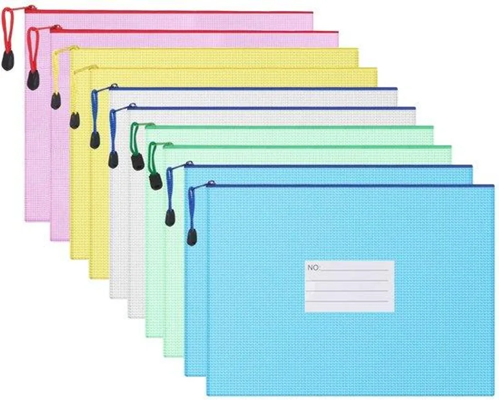 Porte-documents A4 lot de 10 : finis les papiers froissés et perdus