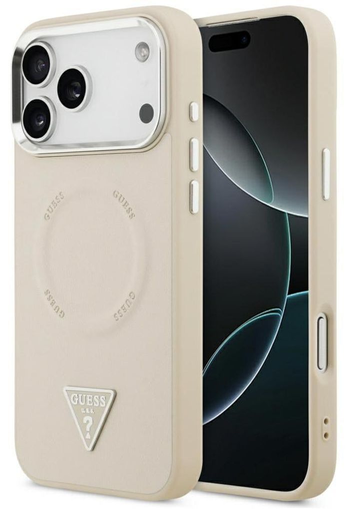 Pouzdro Guess s trojúhelníkovým logem MagSafe pro iPhone 17 Obrázek produktu 
