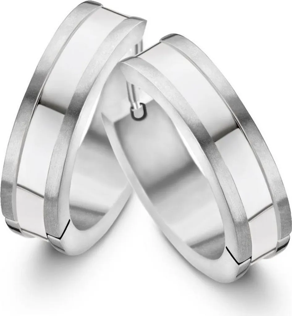 Boucles d'oreilles Fredericia en Acier Inoxydable Argenté pour Femme