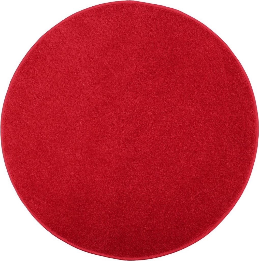 100x100 (diamètre) cercle Pièce tapis Eton rouge 15 cercle Image du produit 