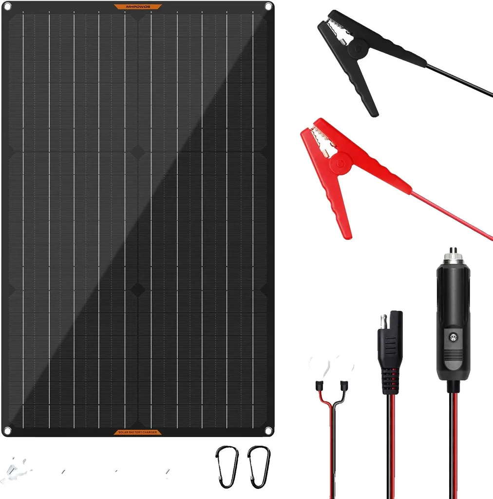 Évitez les pannes de batterie avec ce chargeur solaire 12V 30W complet