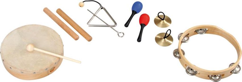 Betzold Rhythmik-Musikinstrumente-Set, 7-teilig Produktbild 