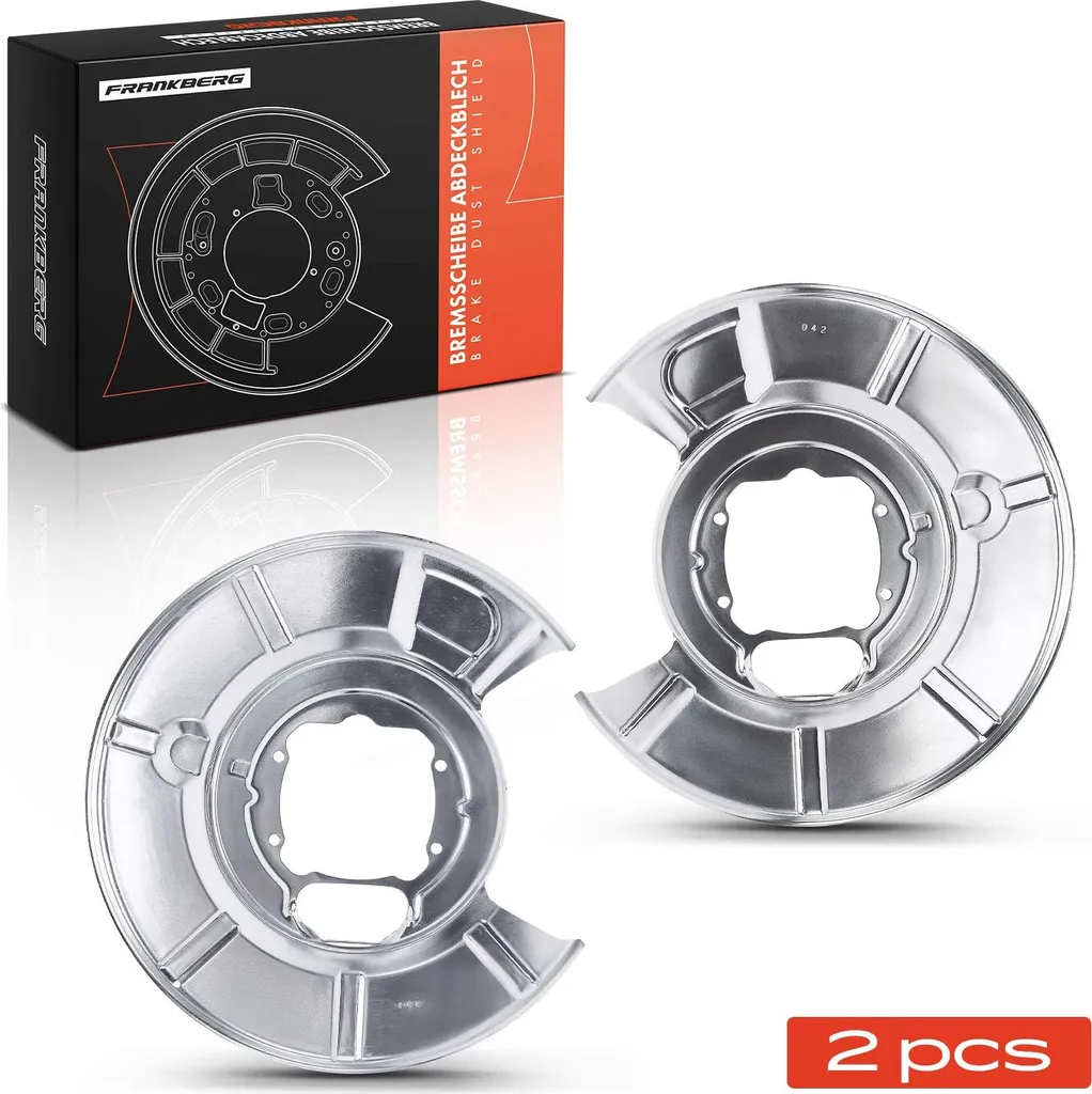 2x Tôle d'Ancrage Frein Arrière Frankberg pour BMW E60 E61 520d E63