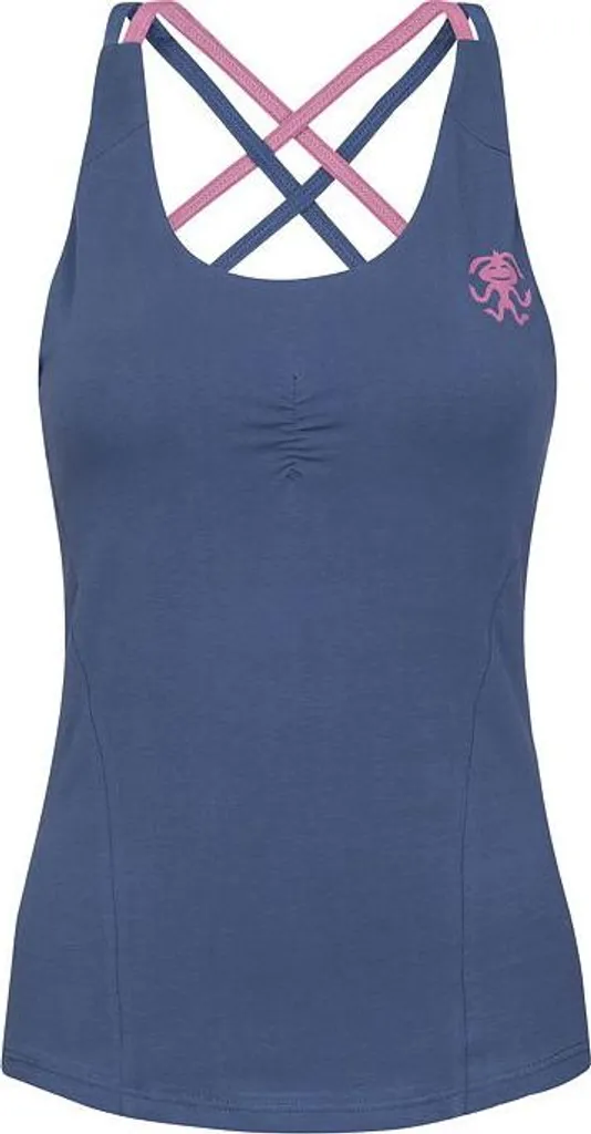 Rafiki Suesca Ctn Débardeur Escalade Bleu Taille 38 pour Femmes Sport
