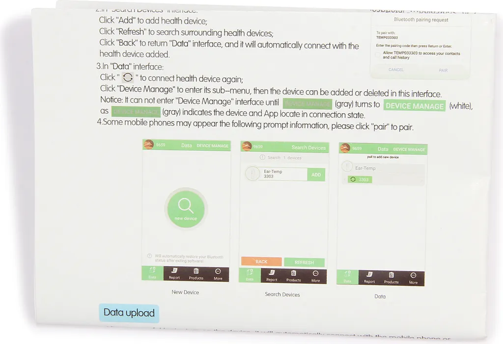 Analyseur d'urine portable BC401 avec App et 11 paramètres de test - 9