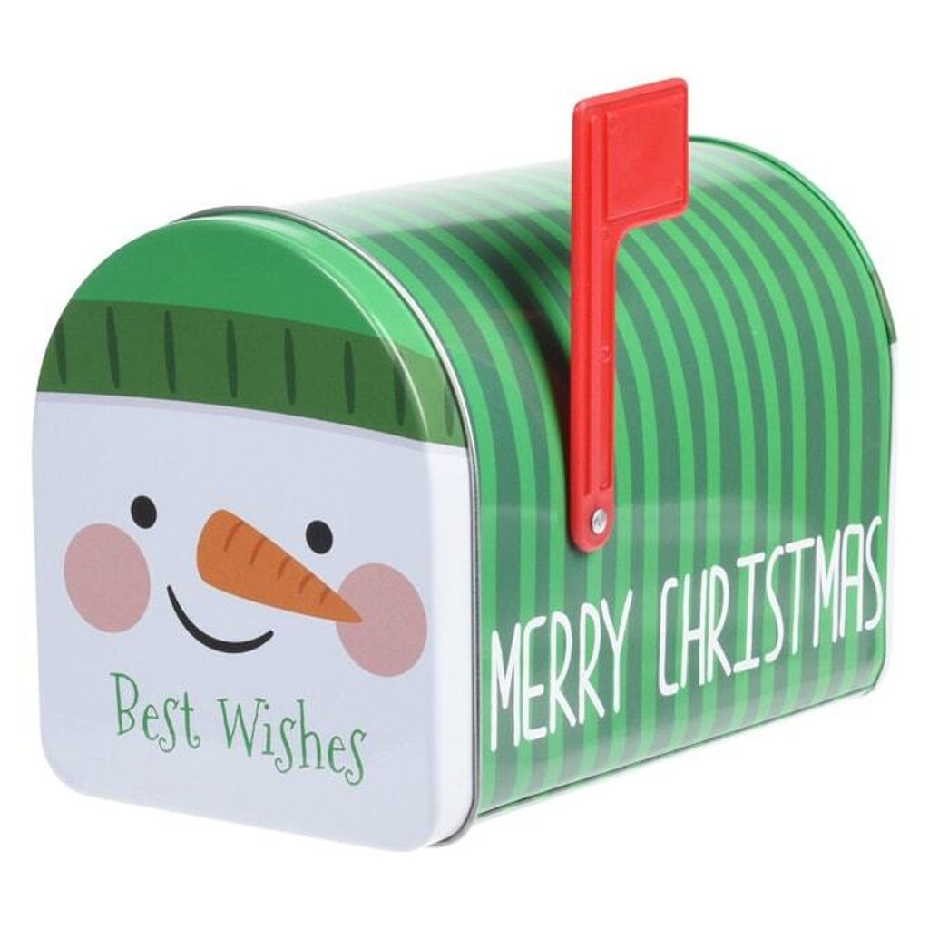 Gebäckdose - Briefkasten - ca. 15 x 9 x 11 cm - 1 Stück