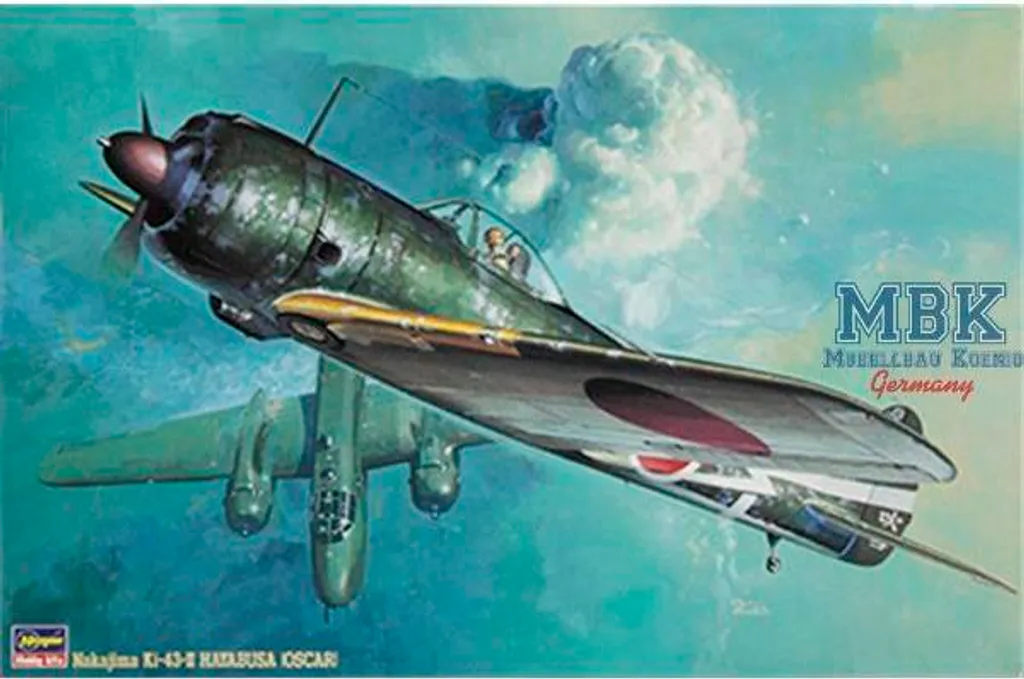 Nakajima Ki-43-II Hayabusa Oscar Maquette 1/32 Détails Précis Hasegawa