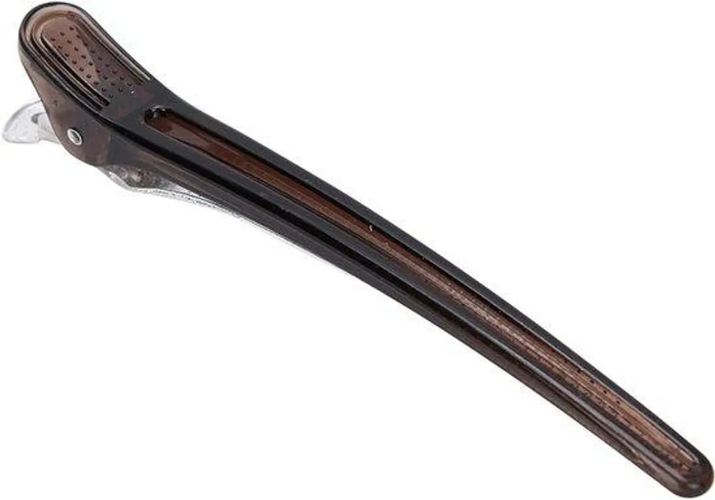 Ciseaux de coiffure noirs à lames longues en acier haute précision 6,5"