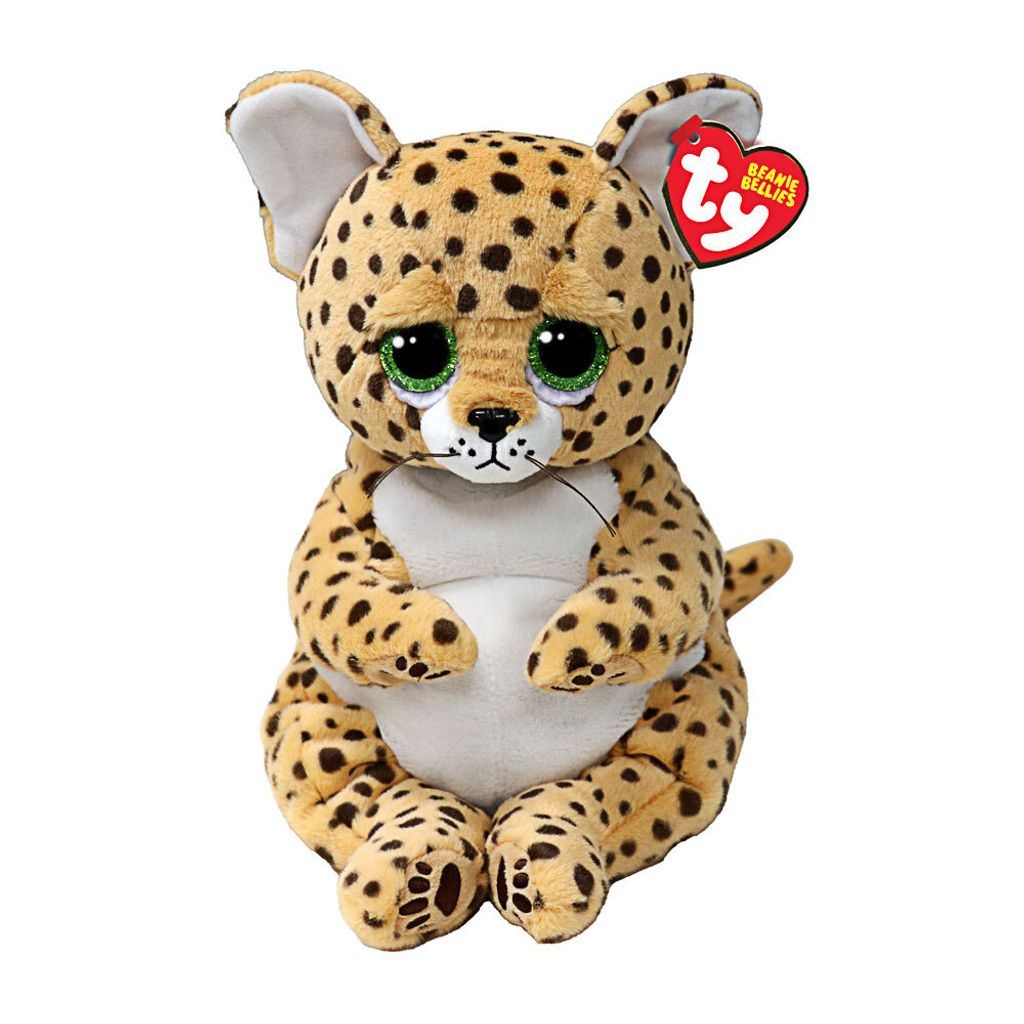 TY Beanie Bellies, "Lloyd", leopardo, circa 24 cm Immagine del prodotto 