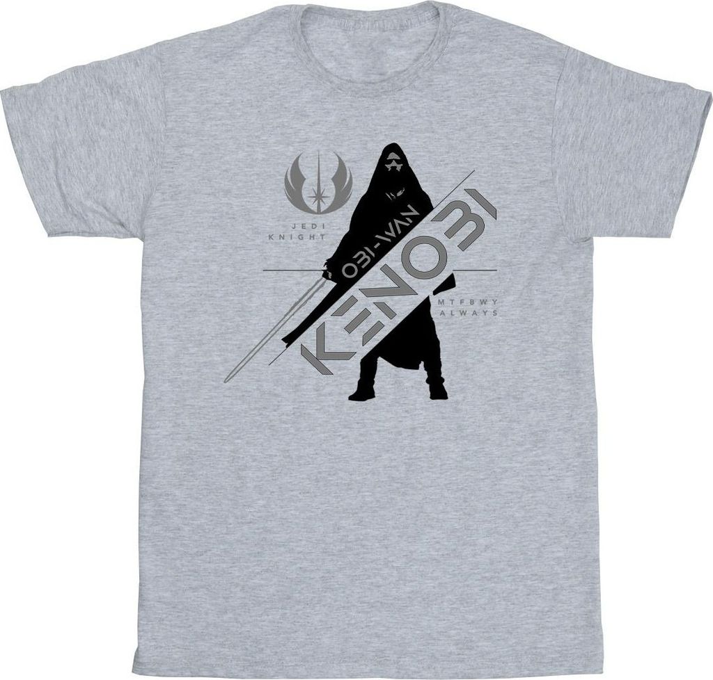 Star Wars - "Jedi Knight" T-Shirt für Herren BI16662 (3XL) (Grau)